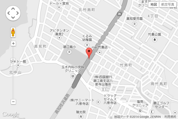 高知県高知市竹島町 鰹のタタキ通販「たたきや」地図